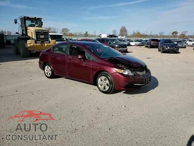 HONDA CIVIC 2013 - 2HGFB2F54DH600056