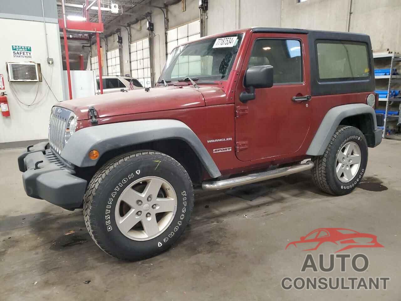 JEEP WRANGLER 2012 - 1C4AJWAG8CL131549