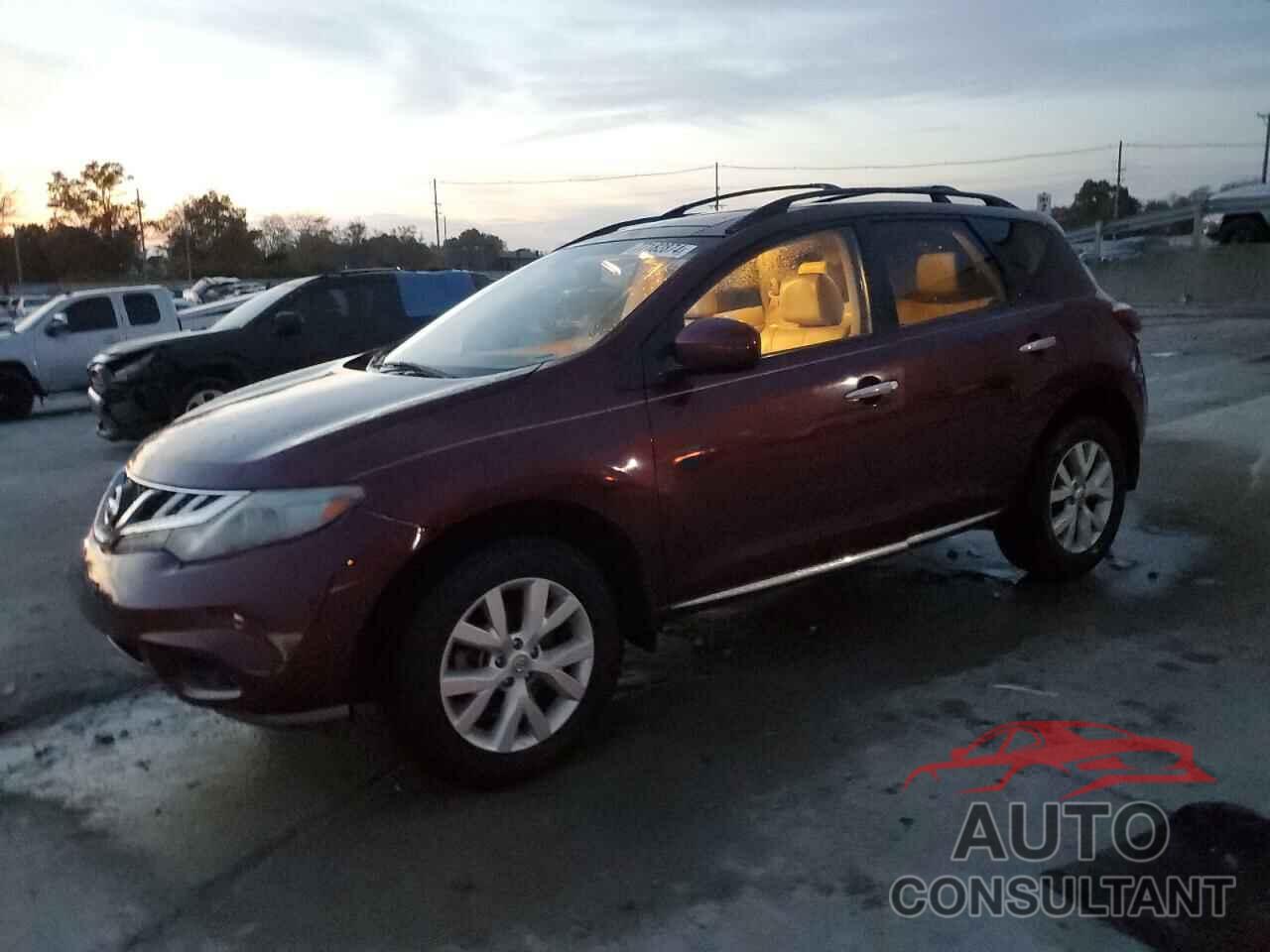 NISSAN MURANO 2012 - JN8AZ1MU9CW111228