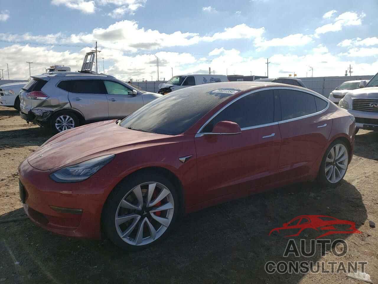 TESLA MODEL 3 2018 - 5YJ3E1EB6JF055375