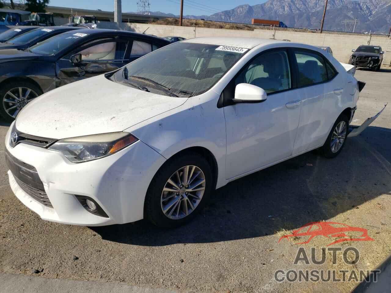 TOYOTA COROLLA 2015 - 5YFBURHEXFP279781