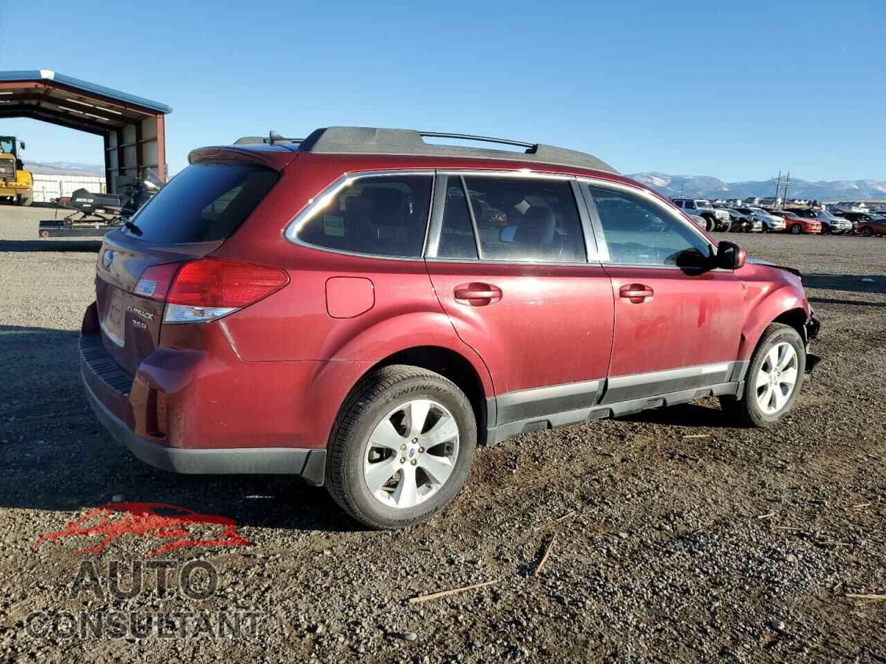 SUBARU OUTBACK 2012 - 4S4BRDKC7C2233911