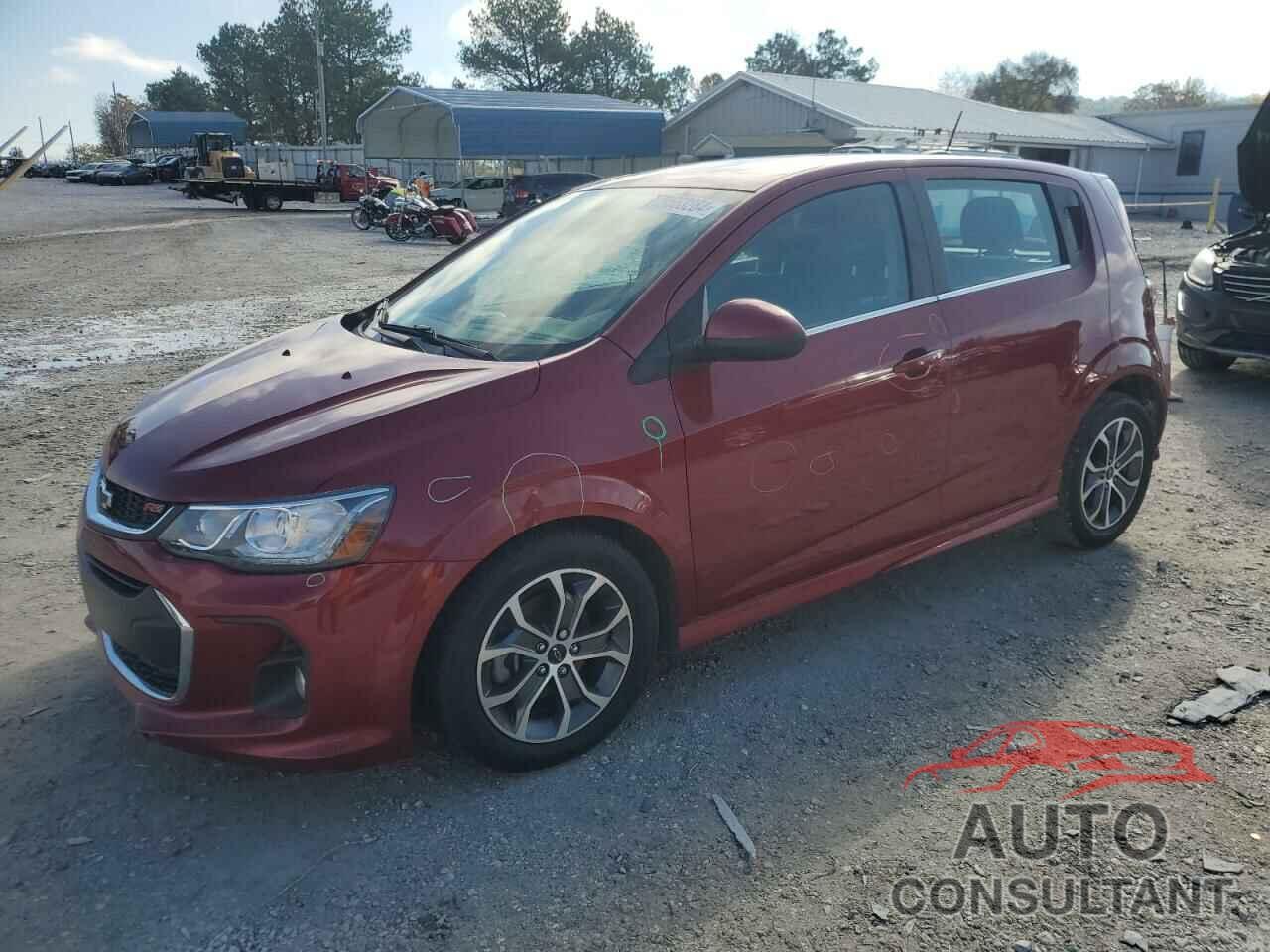 CHEVROLET SONIC 2018 - 1G1JD6SH9J4109770