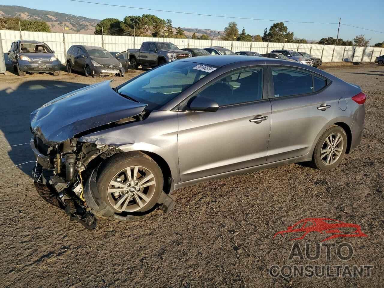 HYUNDAI ELANTRA 2018 - 5NPD84LF4JH287011