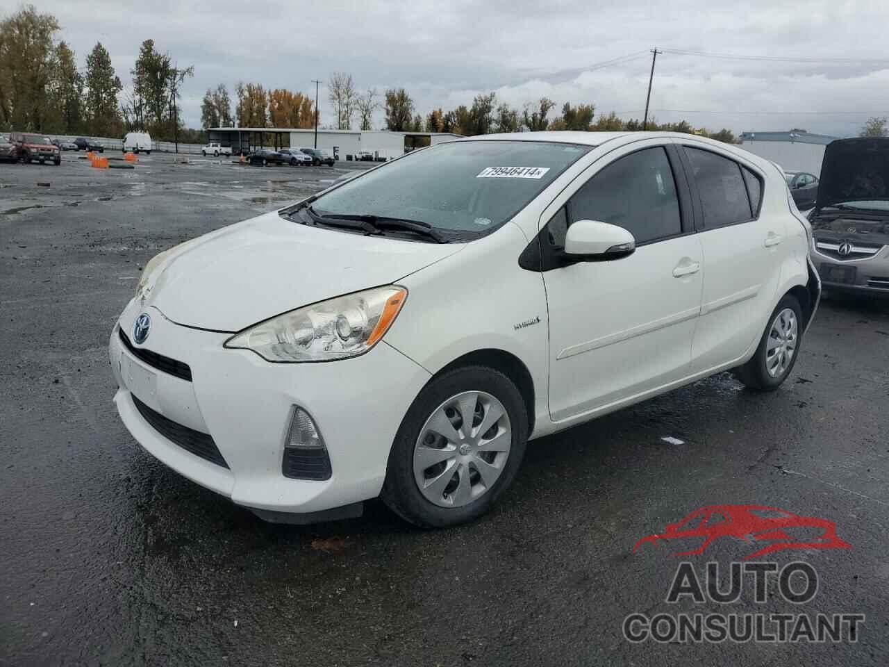TOYOTA PRIUS 2012 - JTDKDTB37C1011274