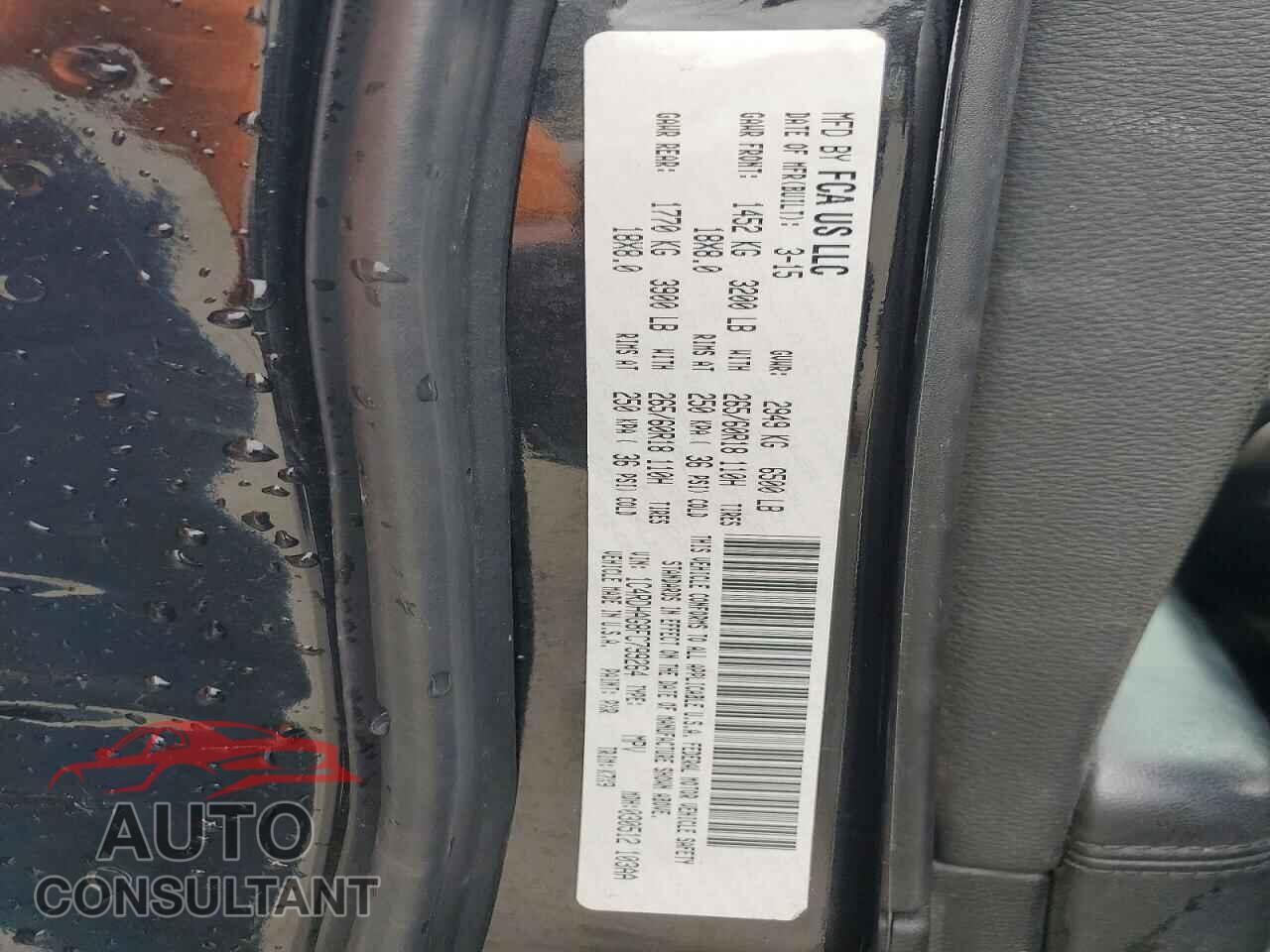 DODGE DURANGO 2015 - 1C4RDHAG8FC799264