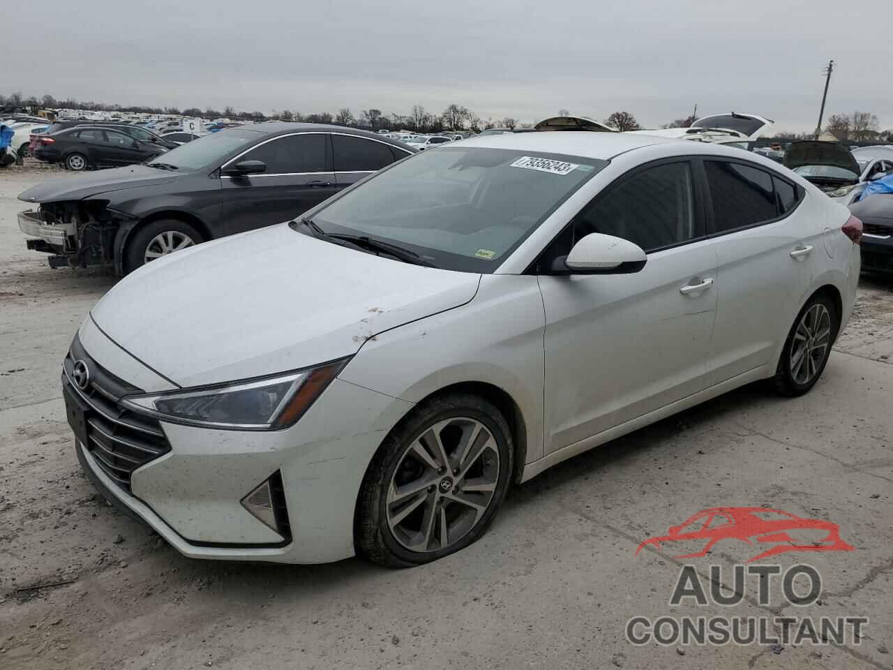 HYUNDAI ELANTRA 2019 - 5NPD84LF4KH408251