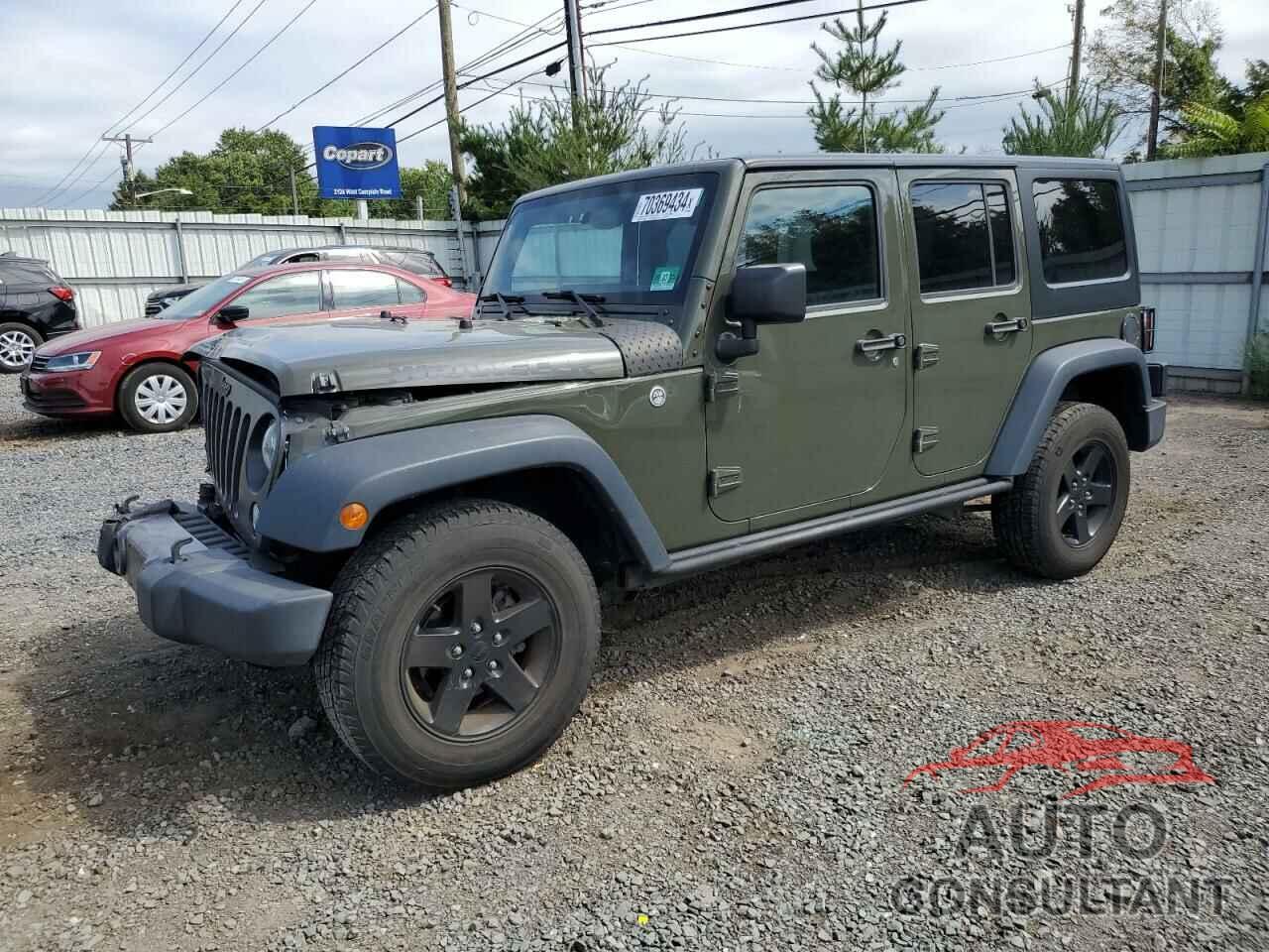 JEEP WRANGLER 2016 - 1C4BJWDG6GL127795