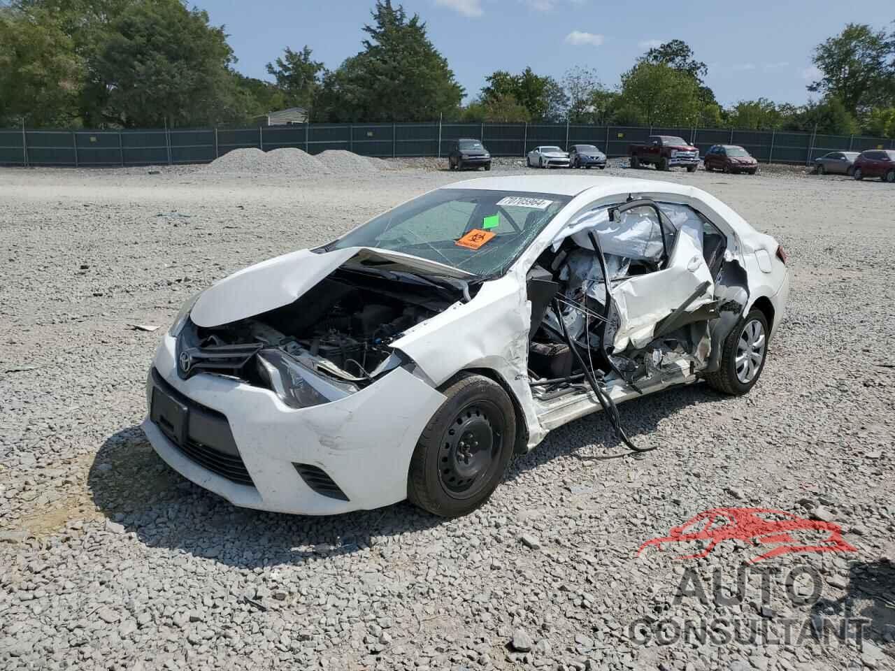 TOYOTA COROLLA 2016 - 2T1BURHE2GC539351
