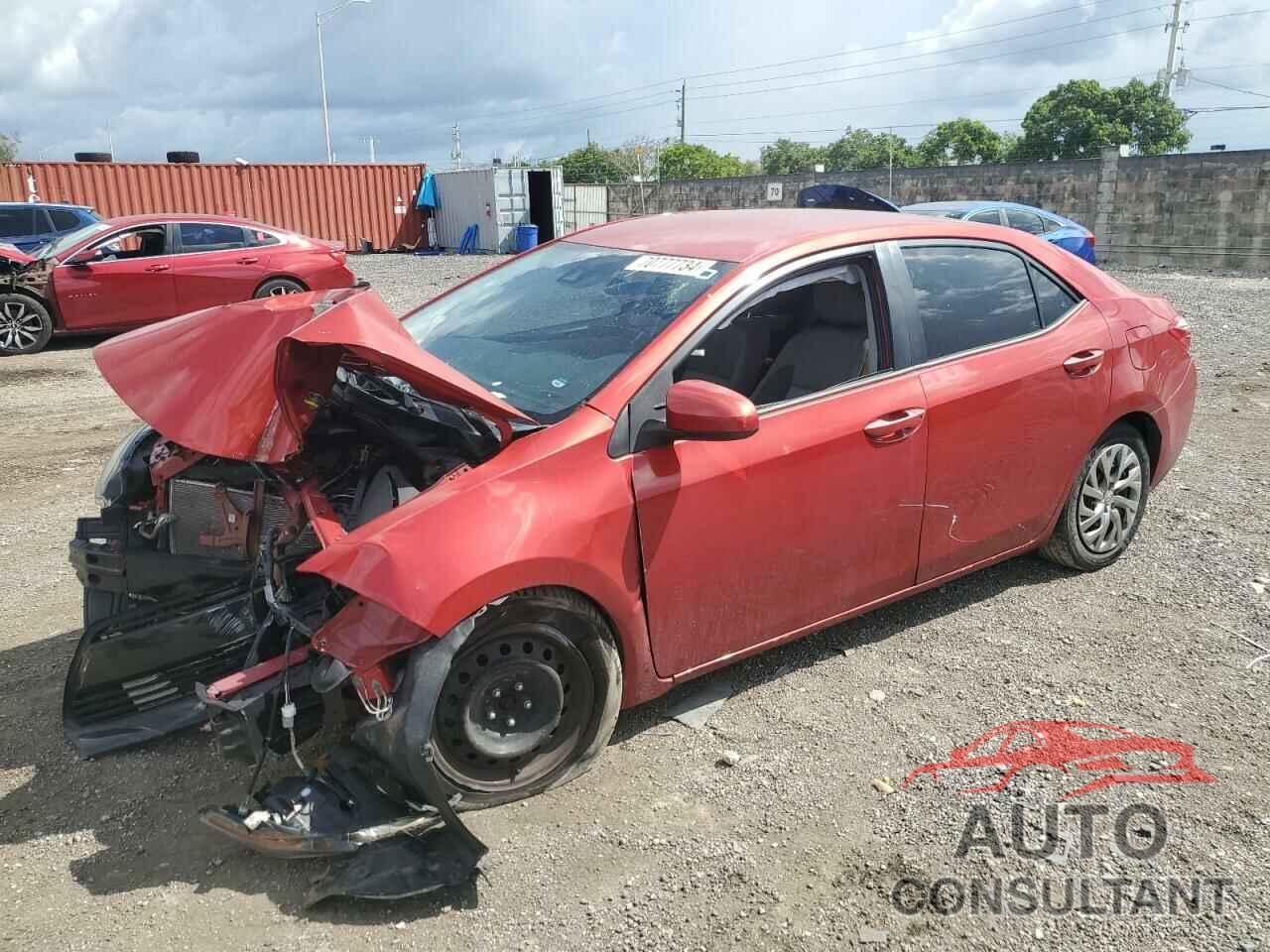 TOYOTA COROLLA 2018 - 5YFBURHE9JP848290