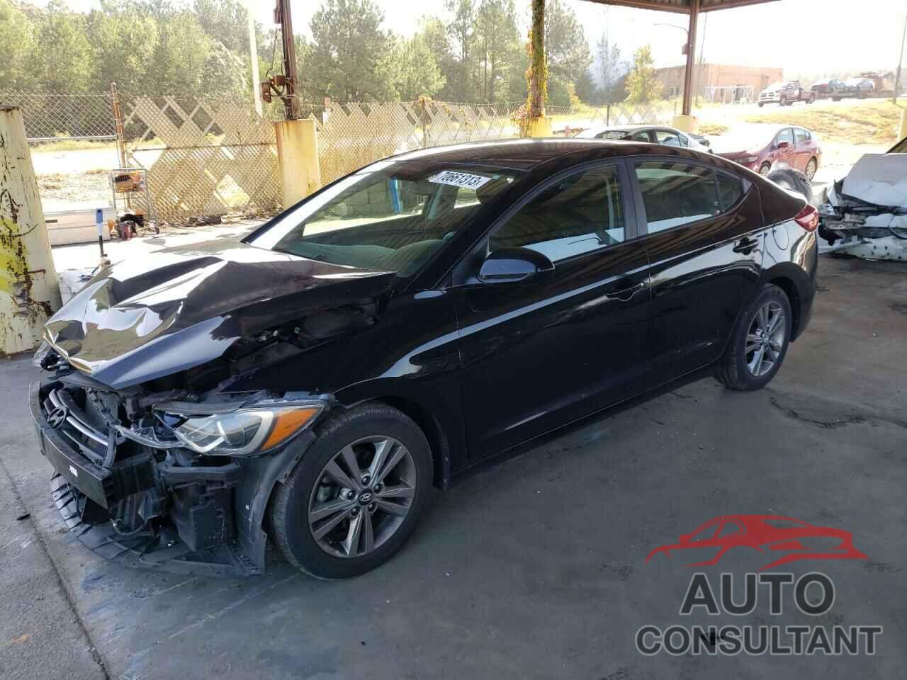 HYUNDAI ELANTRA 2018 - KMHD84LF0JU449329