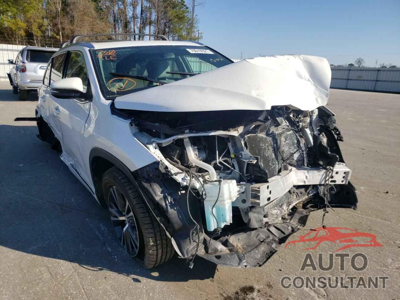 TOYOTA HIGHLANDER 2016 - 5TDKKRFH3GS161230
