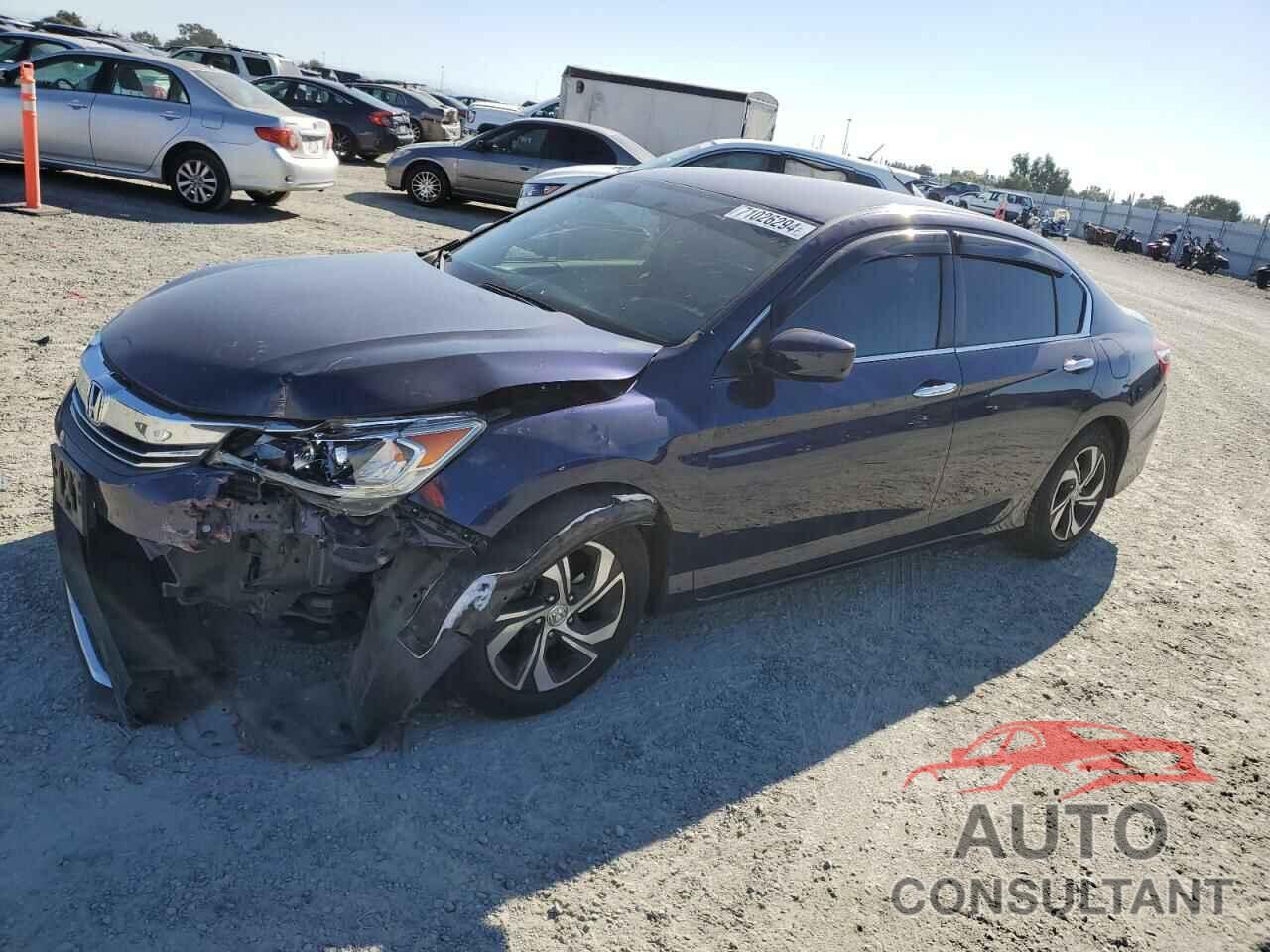 HONDA ACCORD 2017 - 1HGCR2F30HA124387