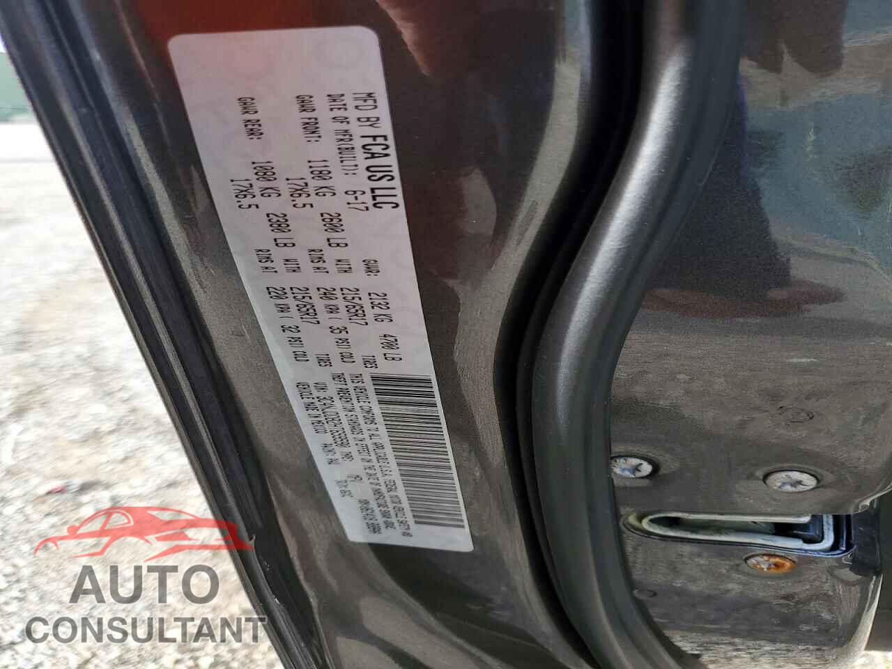JEEP COMPASS 2017 - 3C4NJDDB2HT659590