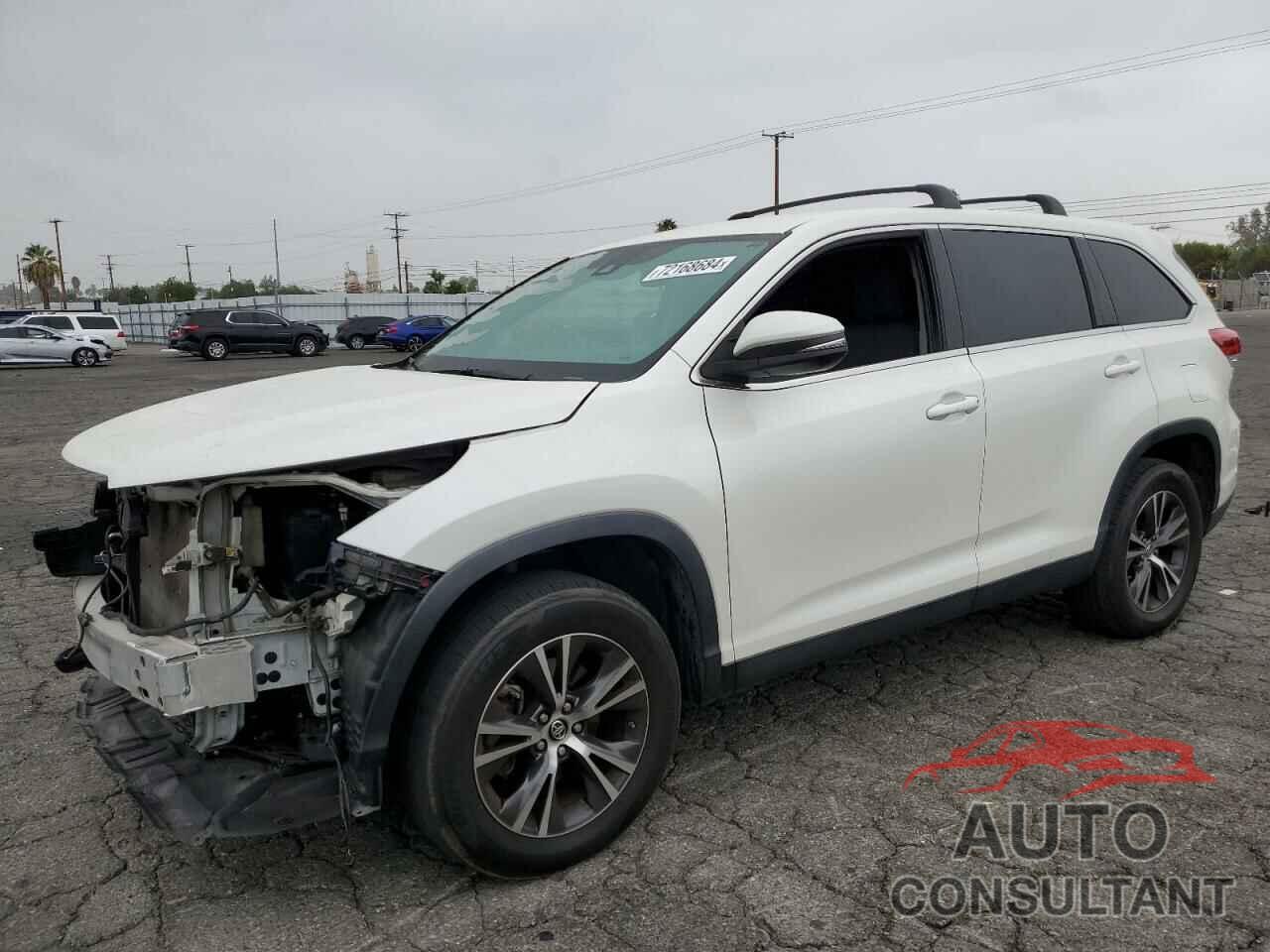 TOYOTA HIGHLANDER 2019 - 5TDZARFH4KS044475