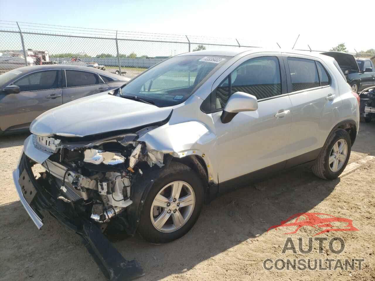 CHEVROLET TRAX 2022 - KL7CJKSM8NB537570