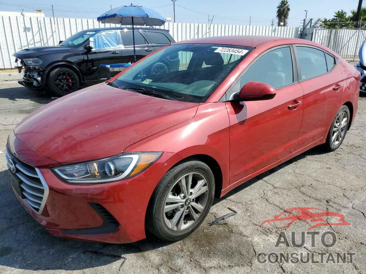 HYUNDAI ELANTRA 2017 - KMHD84LF7HU417536