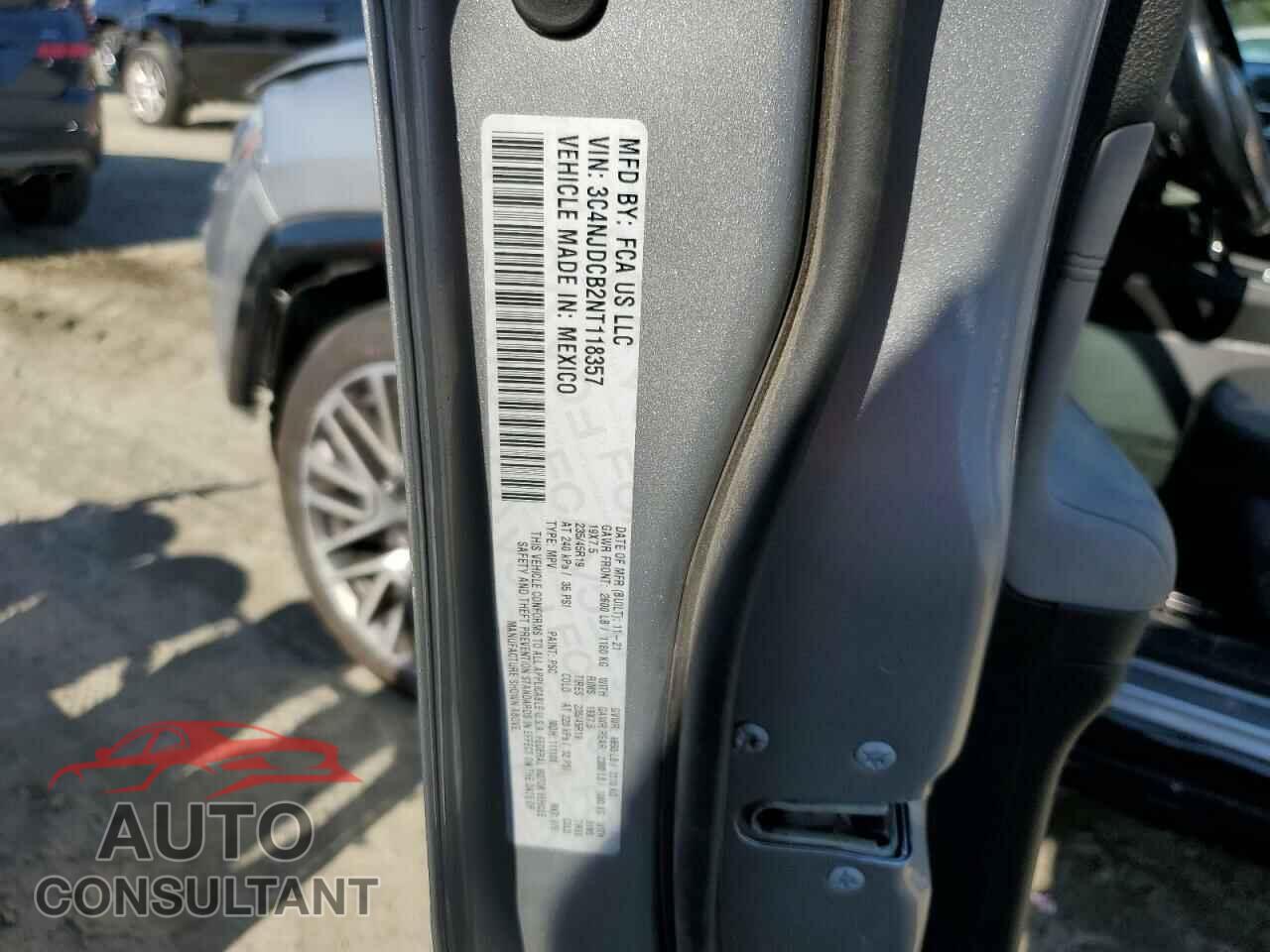 JEEP COMPASS 2022 - 3C4NJDCB2NT118357