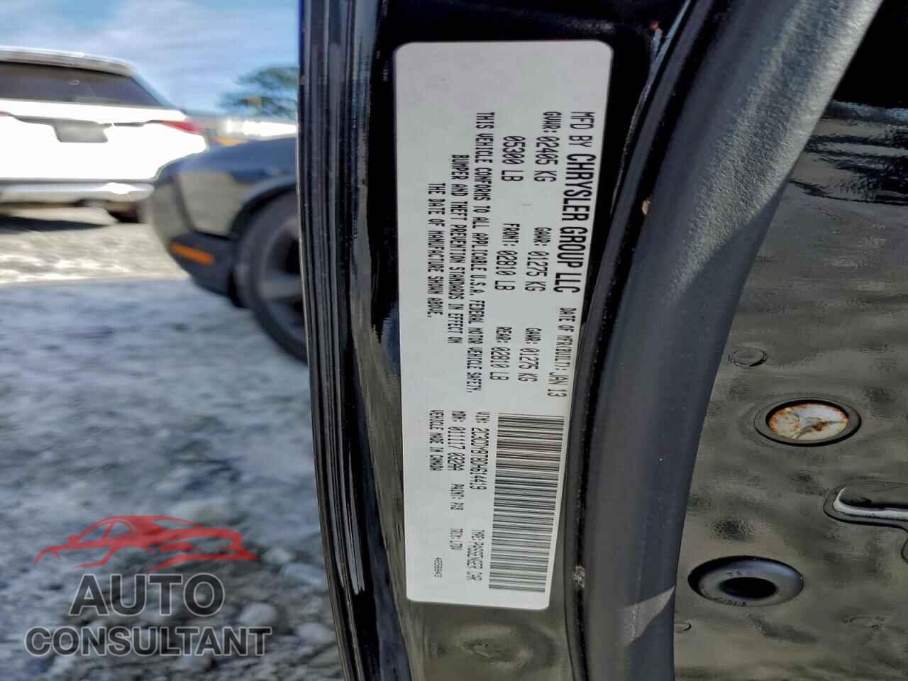 DODGE CHALLENGER 2013 - 2C3CDYBT8DH614419