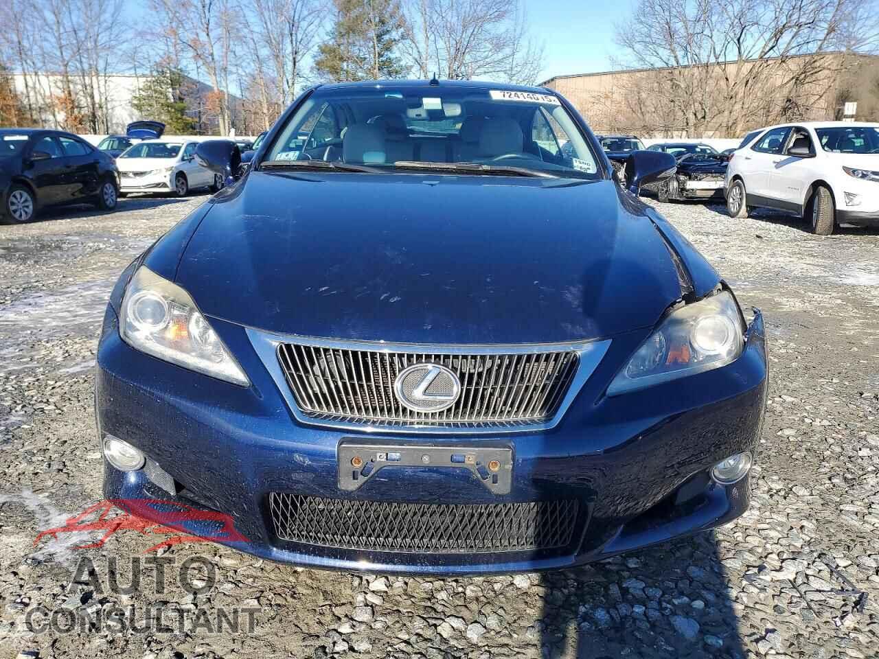 LEXUS IS 2011 - JTHFF2C26B2515530