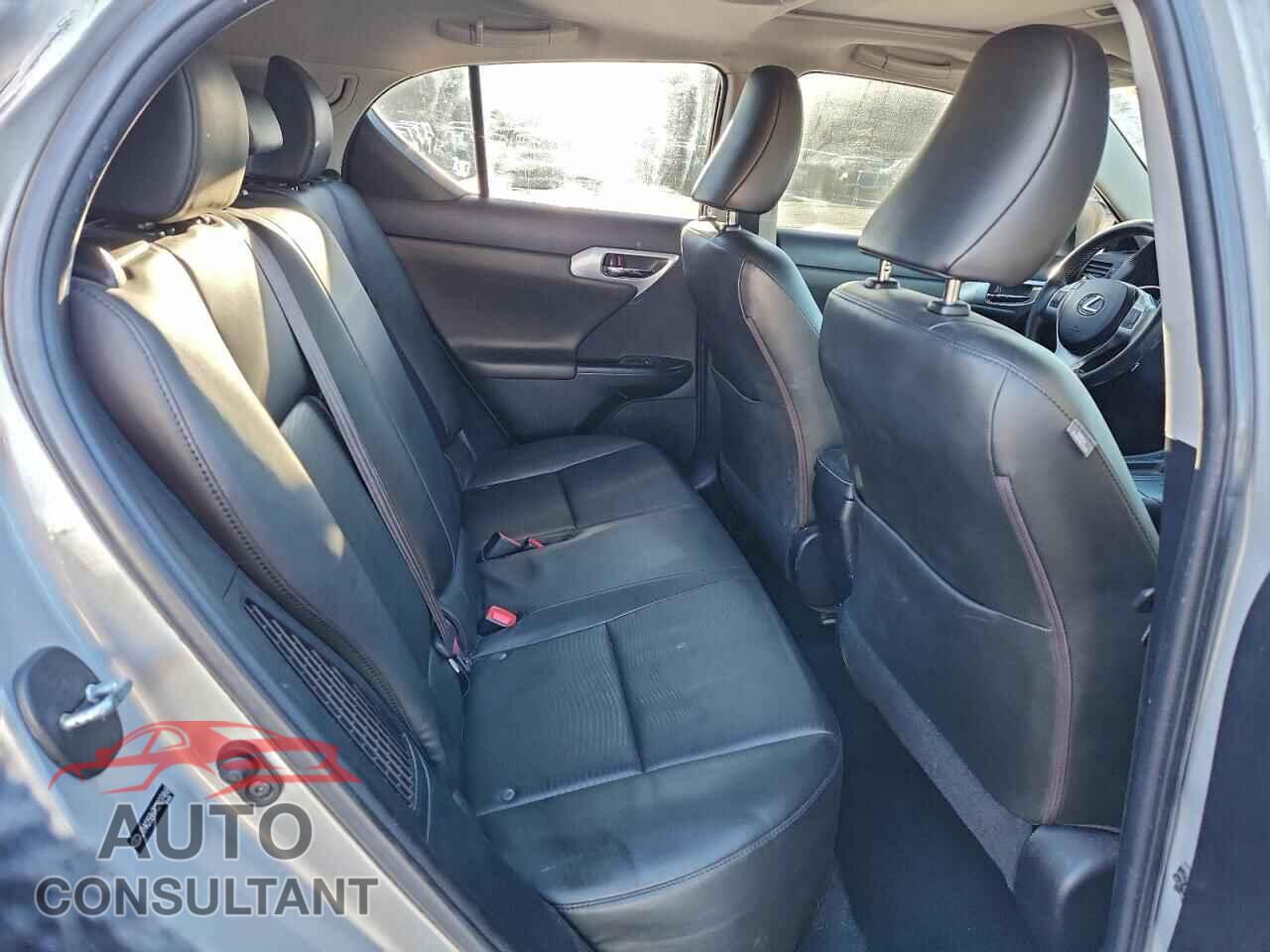 LEXUS CT 200 2012 - JTHKD5BH7C2107468