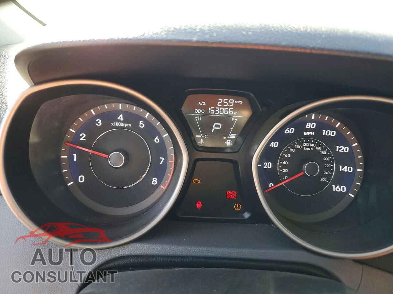 HYUNDAI ELANTRA 2011 - 5NPDH4AE5BH022576