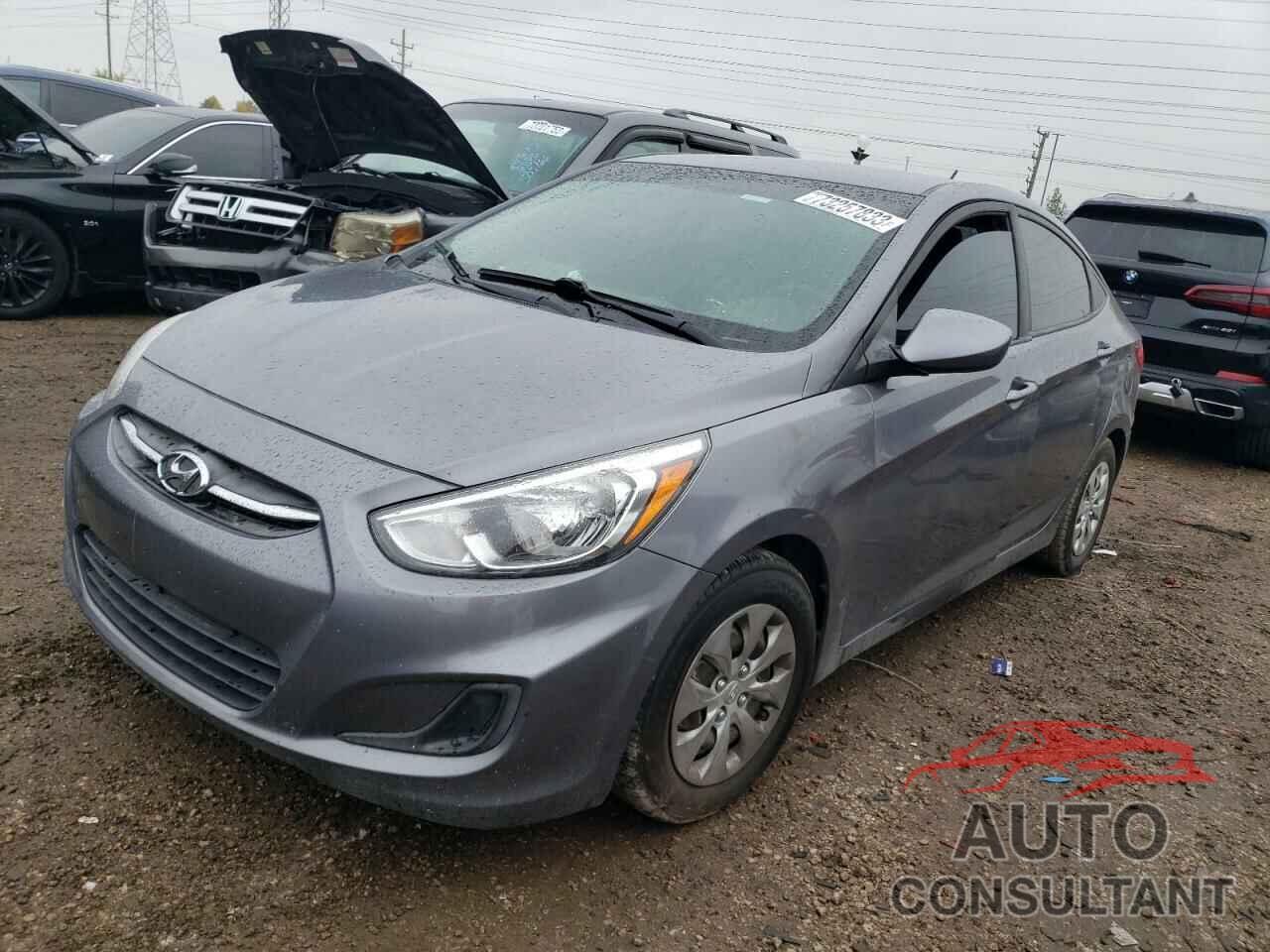 HYUNDAI ACCENT 2017 - KMHCT4AE7HU195990