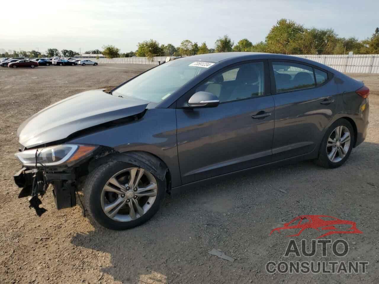 HYUNDAI ELANTRA 2018 - KMHD84LF2JU679308