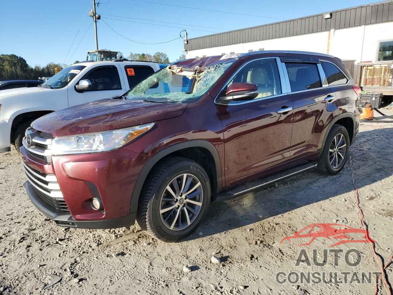 TOYOTA HIGHLANDER 2018 - 5TDKZRFH9JS238704