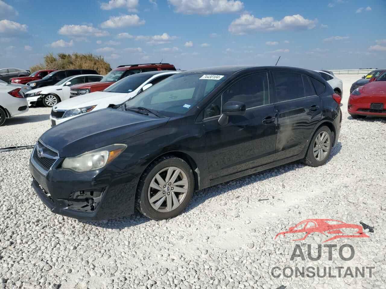 SUBARU IMPREZA 2016 - JF1GPAB6XG8271215