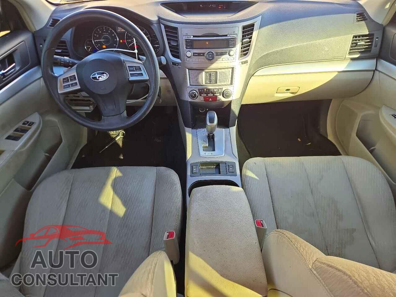 SUBARU OUTBACK 2012 - 4S4BRBAC9C3287145