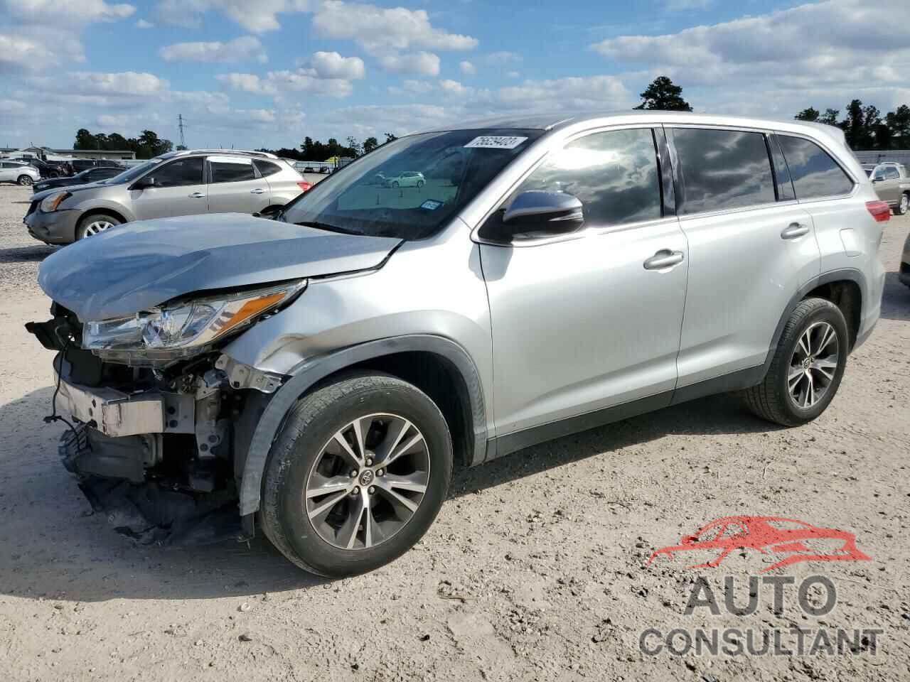 TOYOTA HIGHLANDER 2019 - 5TDZARFH6KS047510