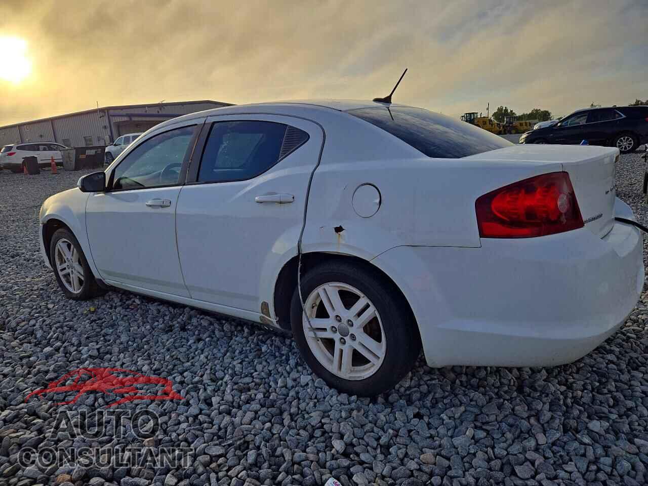 DODGE AVENGER 2012 - 1C3CDZCB7CN196503