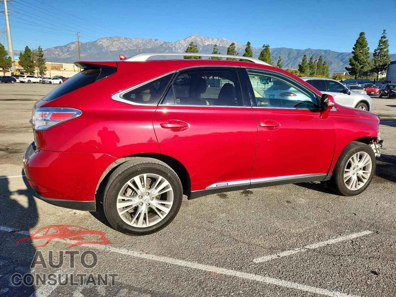 LEXUS RX450 2010 - JTJBC1BA4A2007273