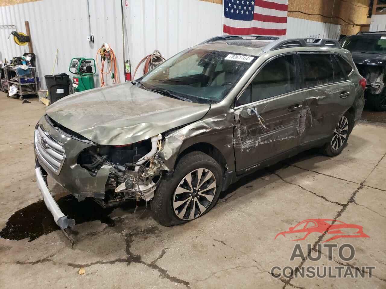 SUBARU OUTBACK 2017 - 4S4BSENC9H3252550