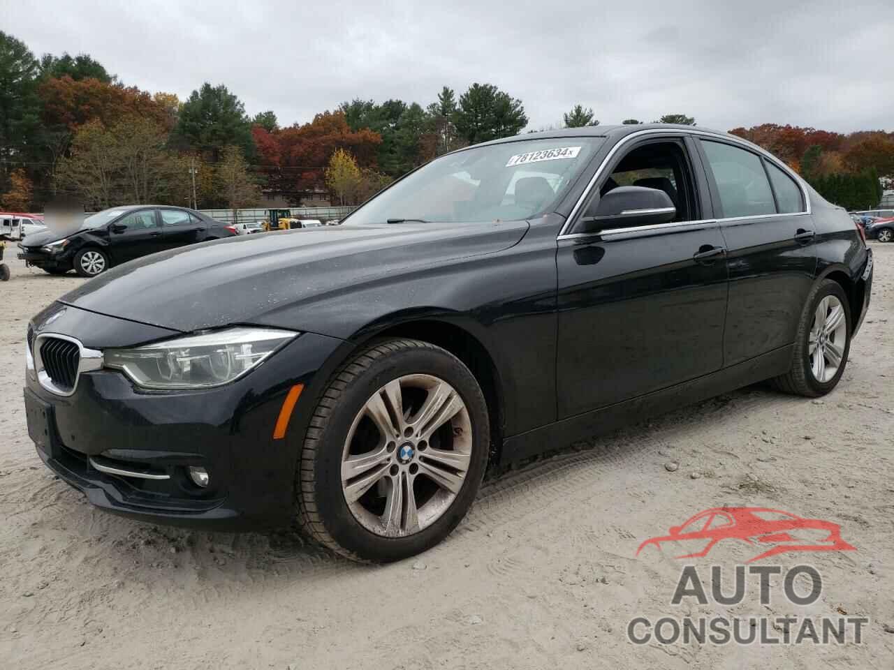 BMW 3 SERIES 2017 - WBA8D9G54HNU60884