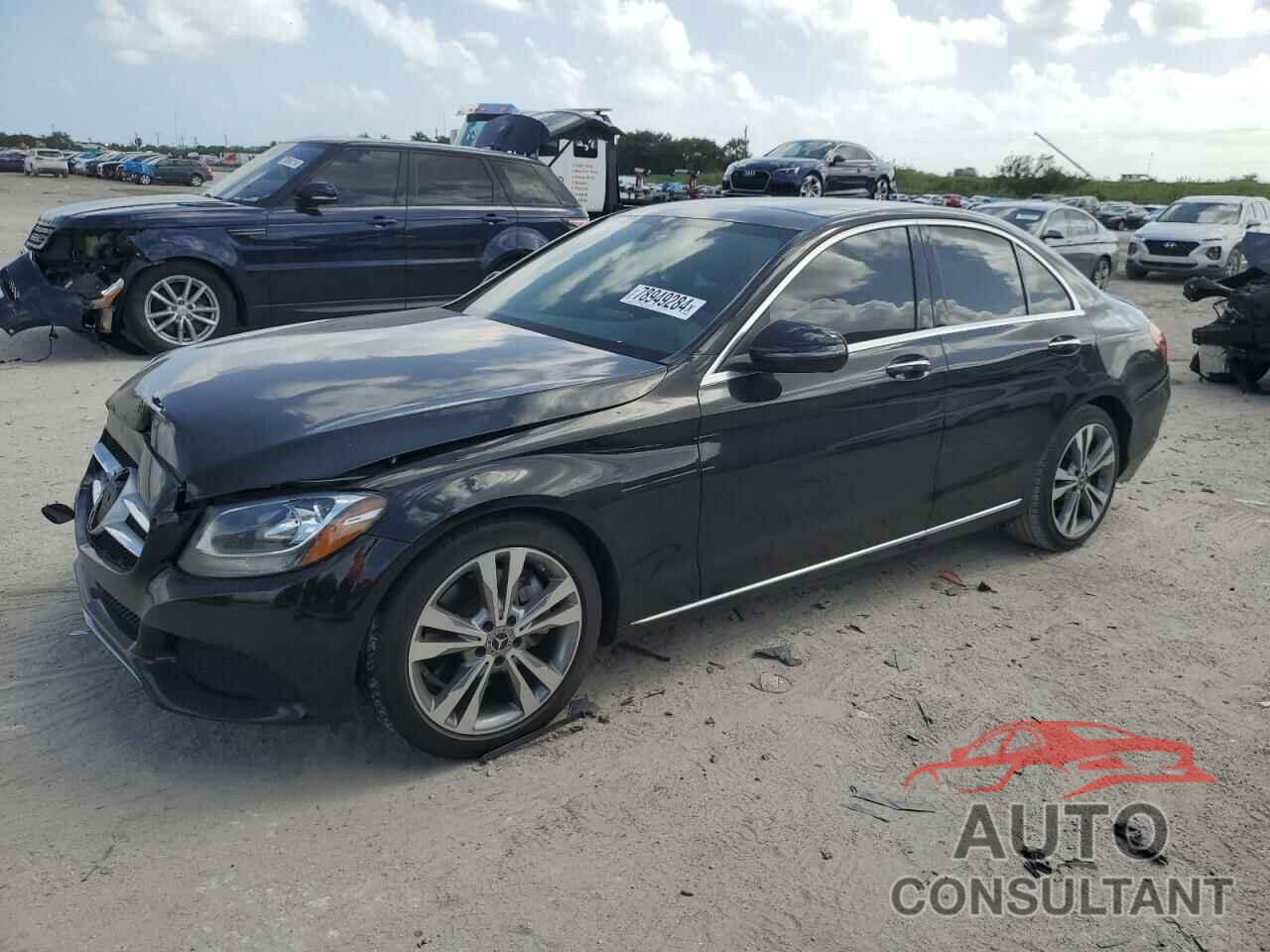 MERCEDES-BENZ C-CLASS 2018 - WDDWF4JB7JR370798