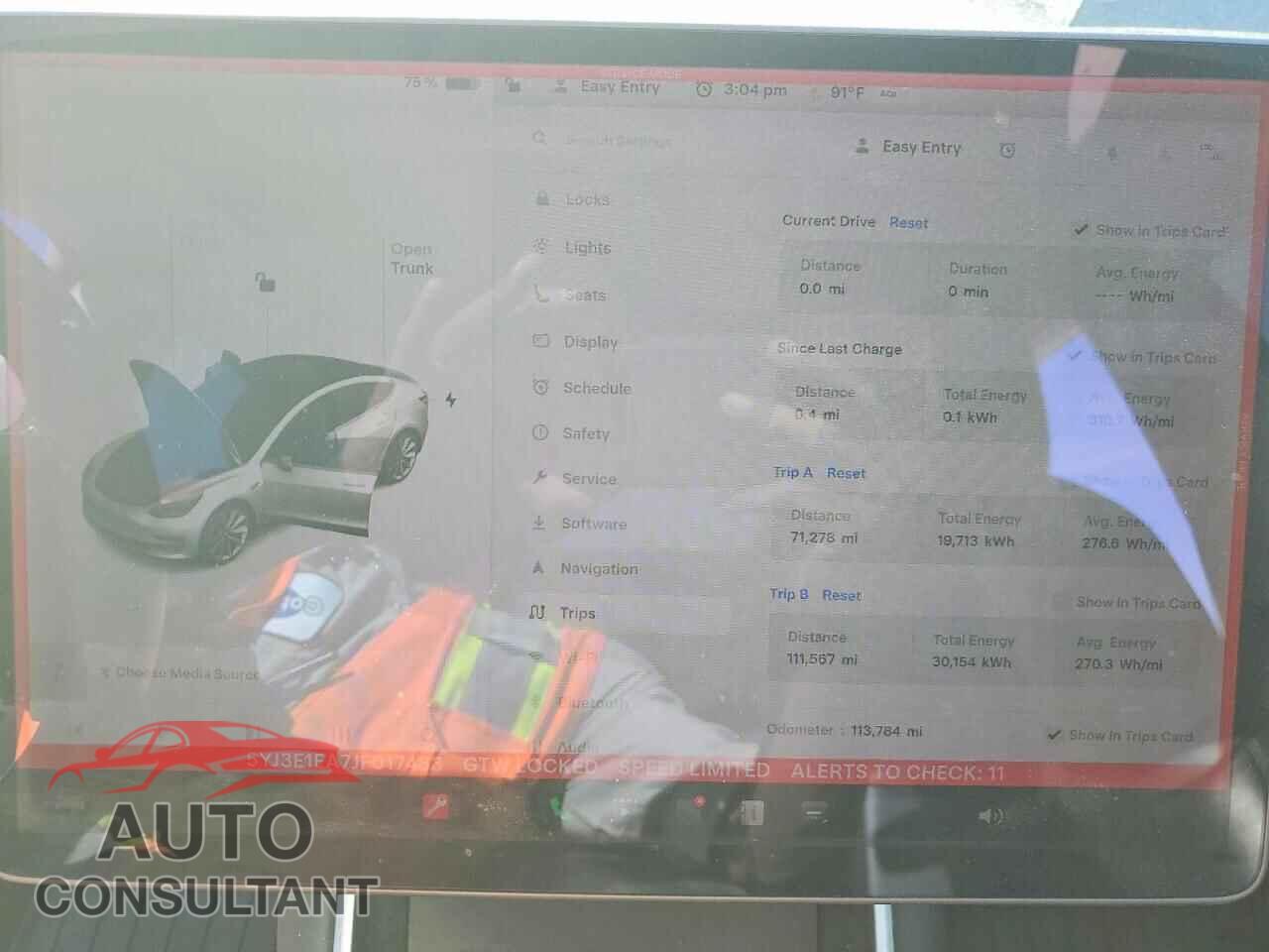 TESLA MODEL 3 2018 - 5YJ3E1EA7JF017483