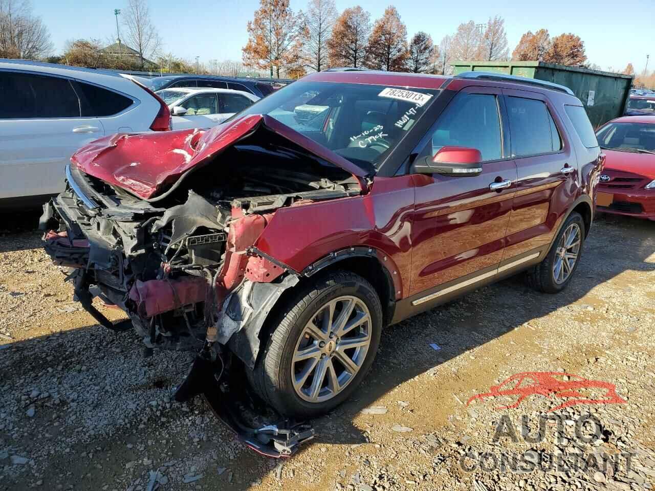 FORD EXPLORER 2017 - 1FM5K8F82HGD16834