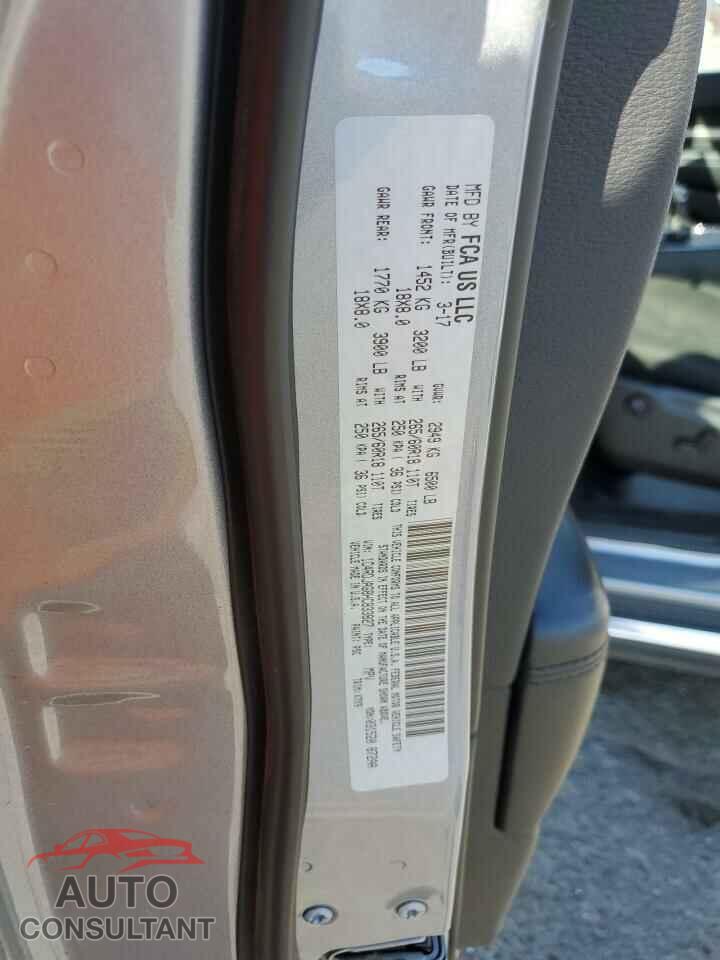 DODGE DURANGO 2017 - 1C4RDJAG8HC833827