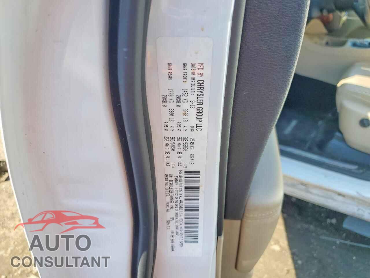 DODGE DURANGO 2014 - 1C4RDJEG2EC304069