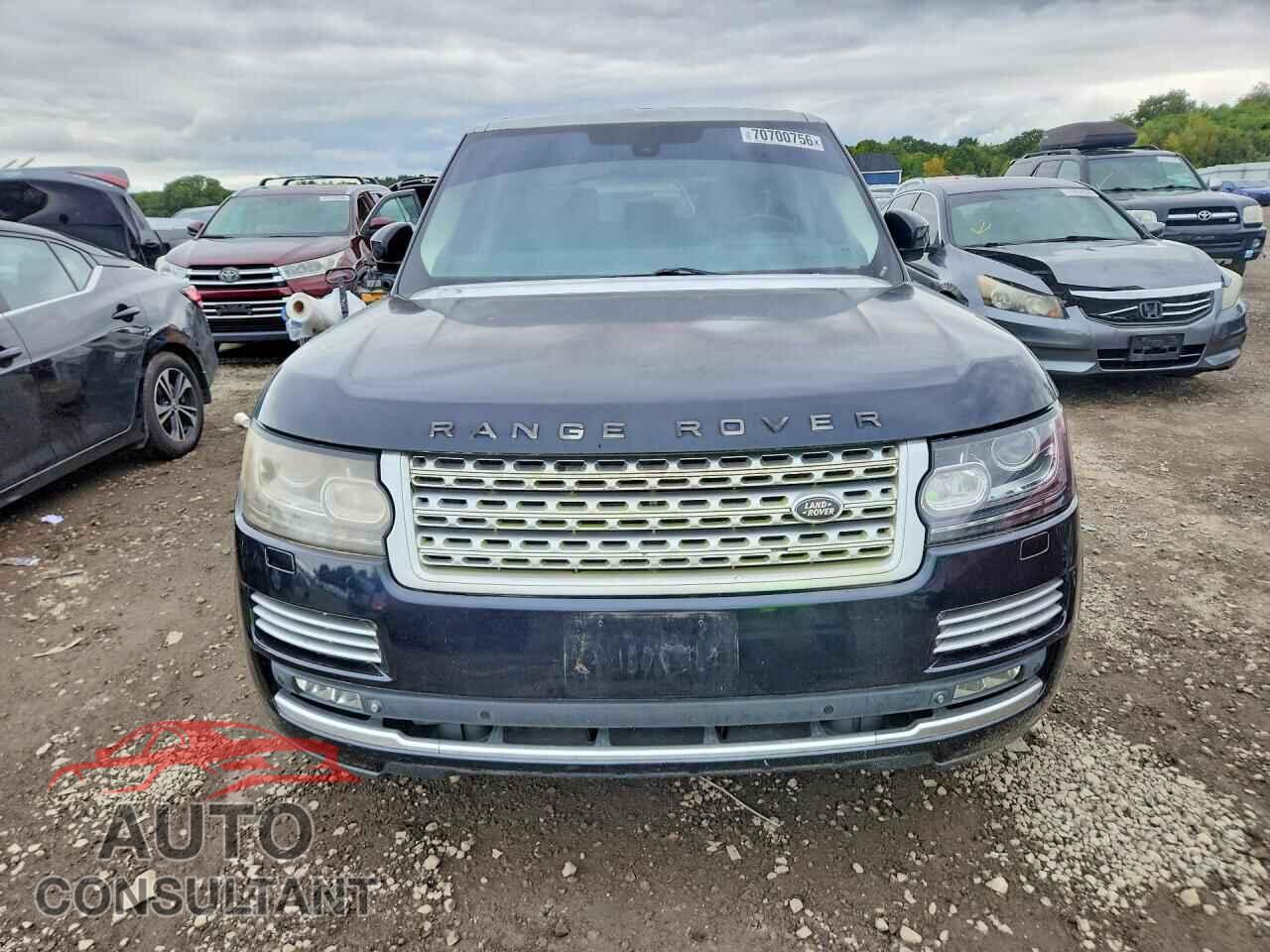 LAND ROVER RANGEROVER 2013 - SALGS2DF1DA107490
