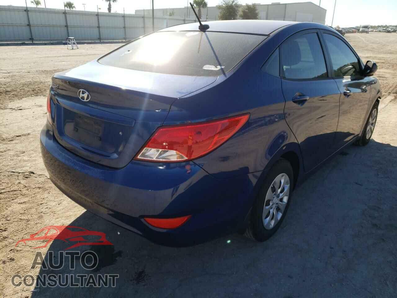 HYUNDAI ACCENT 2016 - KMHCT4AEXGU947700