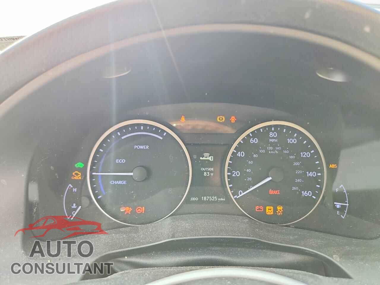 LEXUS ES300 2013 - JTHBW1GG5D2000200