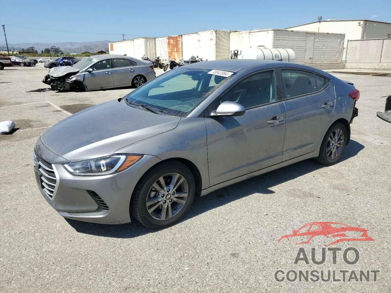 HYUNDAI ELANTRA 2018 - KMHD84LF6JU557504