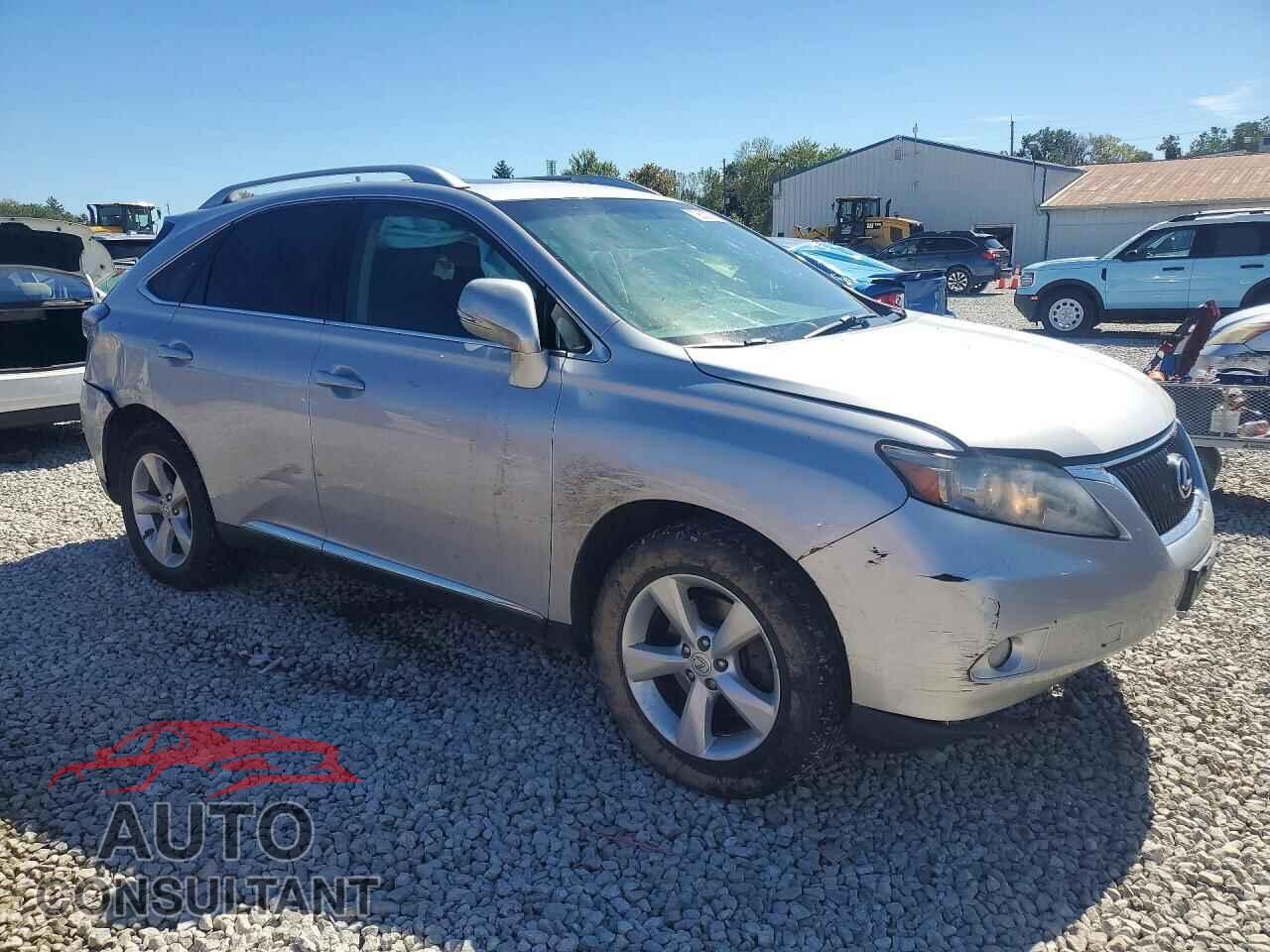 LEXUS RX350 2012 - 2T2BK1BA5CC123636