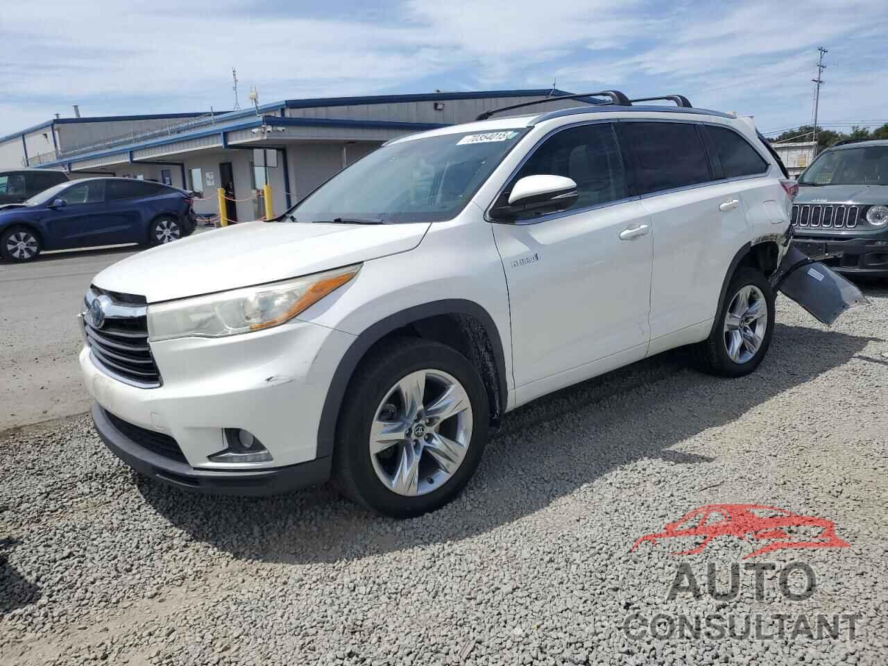 TOYOTA HIGHLANDER 2016 - 5TDDCRFH3GS014296