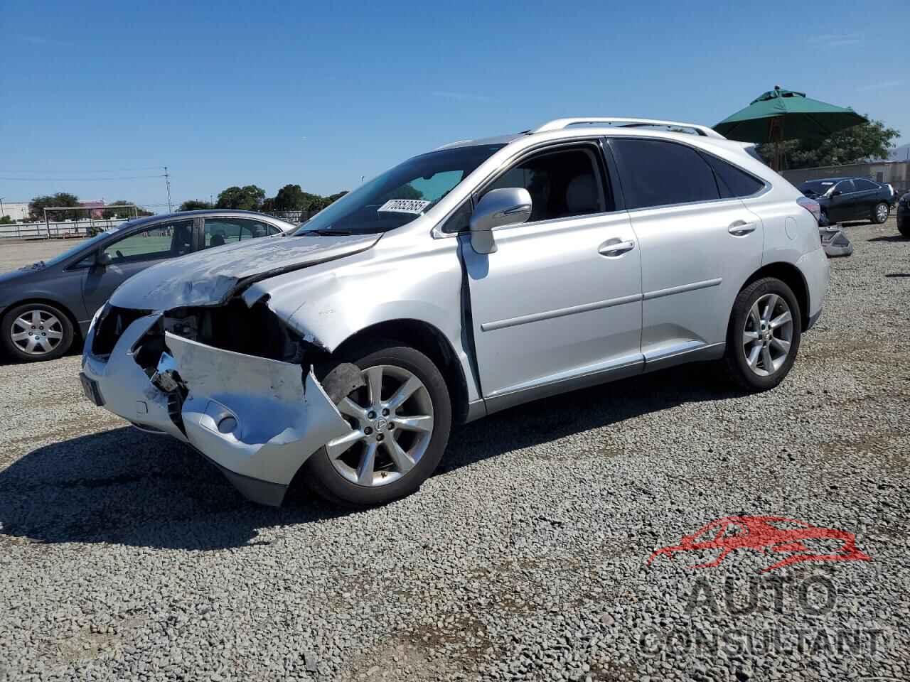 LEXUS RX350 2011 - 2T2ZK1BA0BC052665