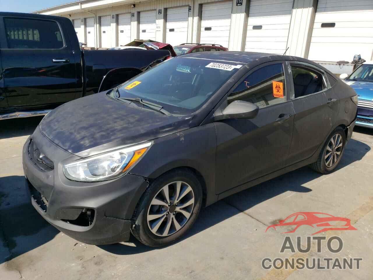 HYUNDAI ACCENT 2017 - KMHCT4AE8HU333911