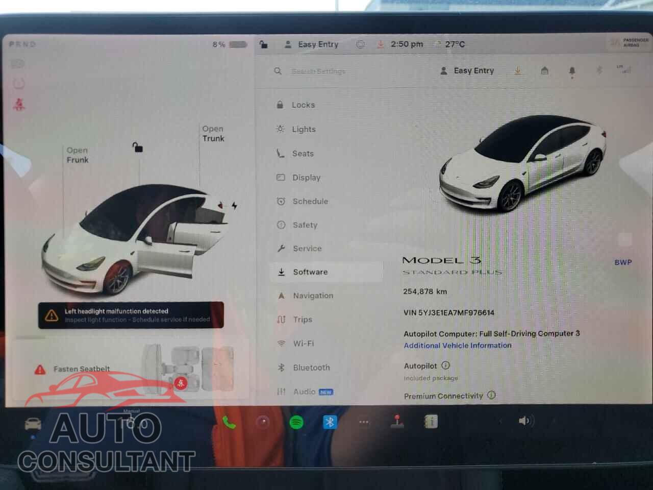 TESLA MODEL 3 2021 - 5YJ3E1EA7MF976614